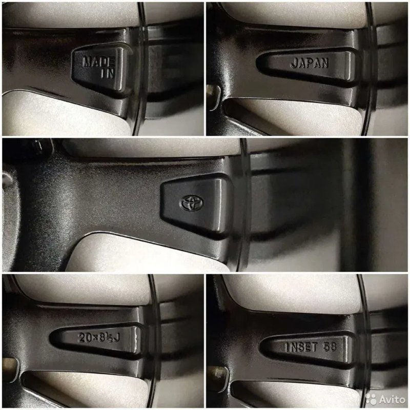 Оригинальные диски Toyota Land Cruiser 200 R20 5x150 Made in Japan — фото 8