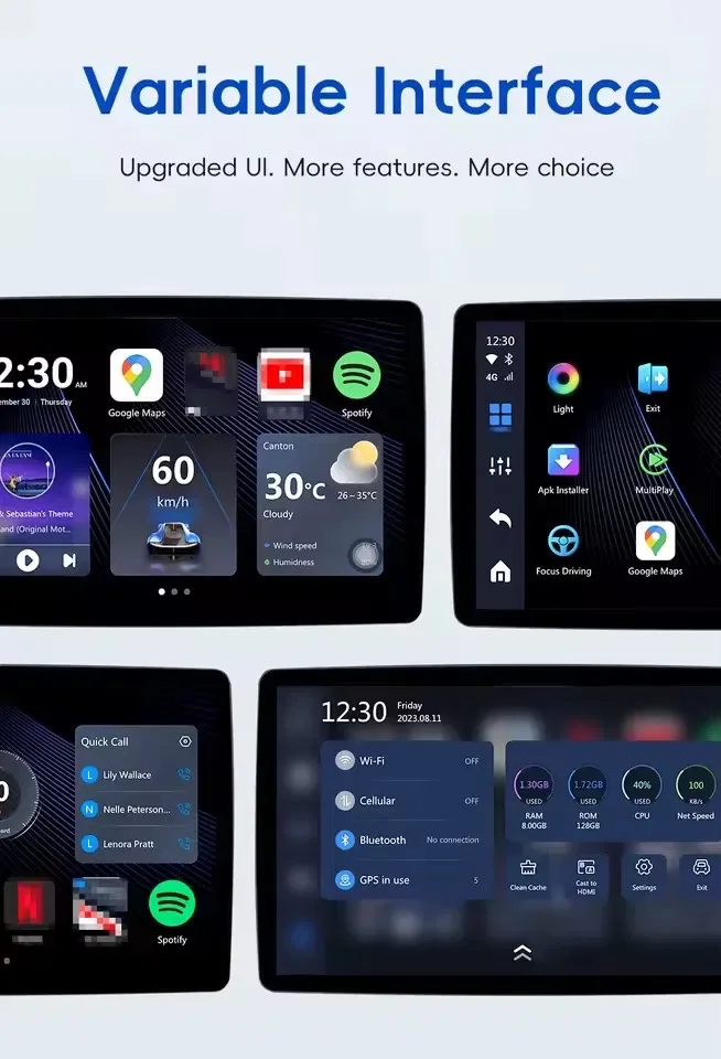 Ottocast P3  8/128Gb - Android приставка для авто — фото 5