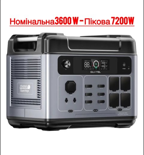 Oukitel P2001 Pro 3200Вт на 6400Вт