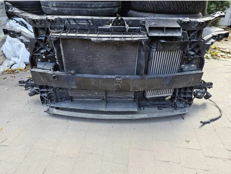 Панель передня Hyundai Tucson 4 IV NX4 вентилятор разборка — фото 8