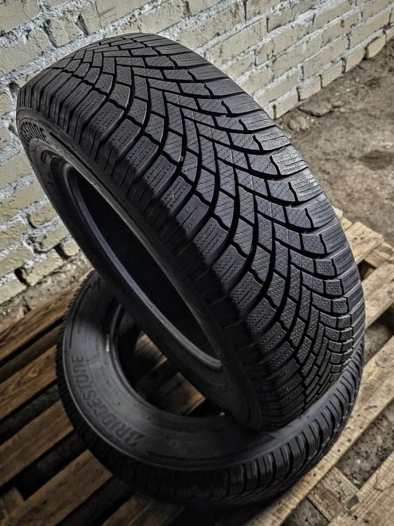 Пара 215/65r16 Bridgestone | 7mm | 2025 | Made in Spain | Зимові преміум шини | 2шт | Ідеальний стан, без пошкоджень, без ремонтів, без дефектів — фото 6