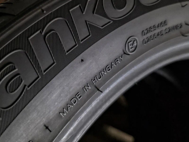 Пара 225/55r17 Hankook | 2025 | Made in Hungary | Преміум зимові шини | 2шт | Ідеальний стан, без пошкоджень, без ремонтів, без дефектів — фото 7