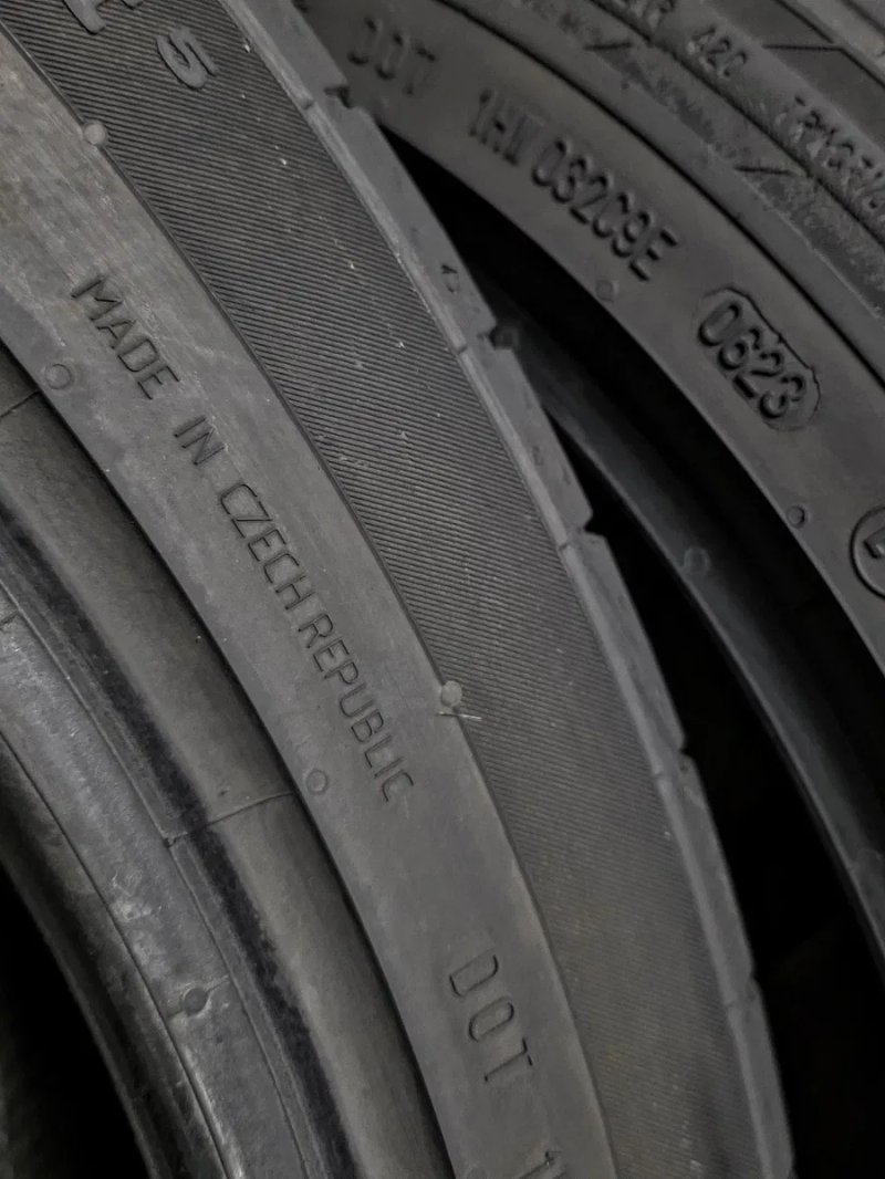 Пара 235/45r20 Continental | 2023 | Made in Czech Republic | 2шт | Преміум шини | Ідеальний стан, без пошкоджень, без ремонтів, без дефектів — фото 7