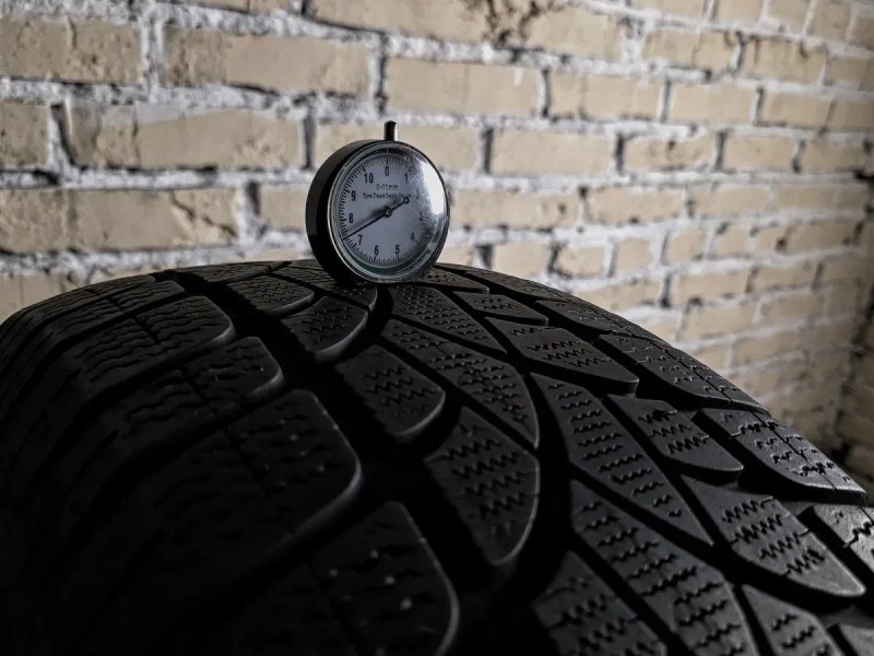 Пара 235/65r17 Dunlop | 2024 | 7.5mm | Made in Germany | Преміум зимові шини | 2шт | Ідеальний стан, без пошкоджень, без ремонтів, без дефектів — фото 3