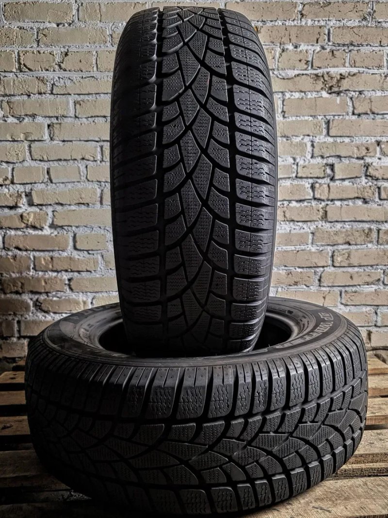 Пара 235/65r17 Dunlop | 2024 | 7.5mm | Made in Germany | Преміум зимові шини | 2шт | Ідеальний стан, без пошкоджень, без ремонтів, без дефектів — фото 5