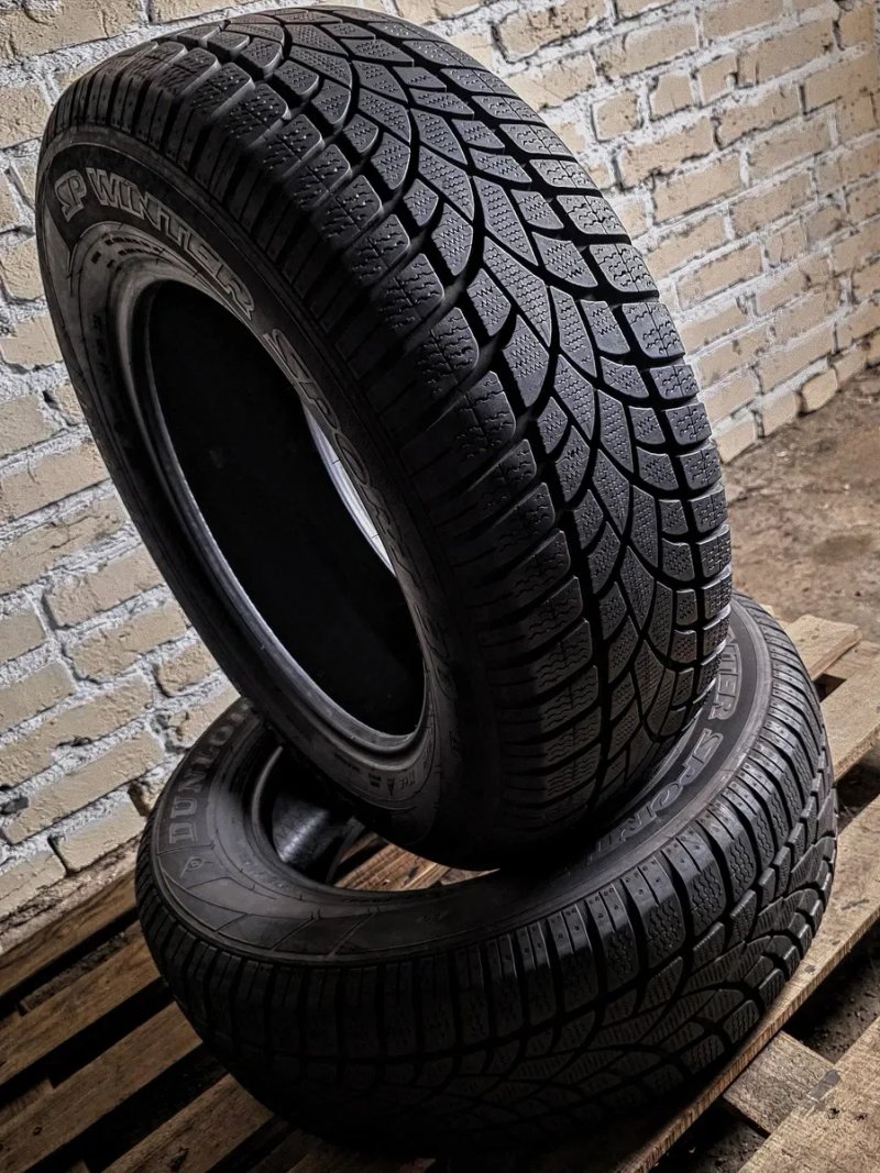 Пара 235/65r17 Dunlop | 2024 | 7.5mm | Made in Germany | Преміум зимові шини | 2шт | Ідеальний стан, без пошкоджень, без ремонтів, без дефектів — фото 6