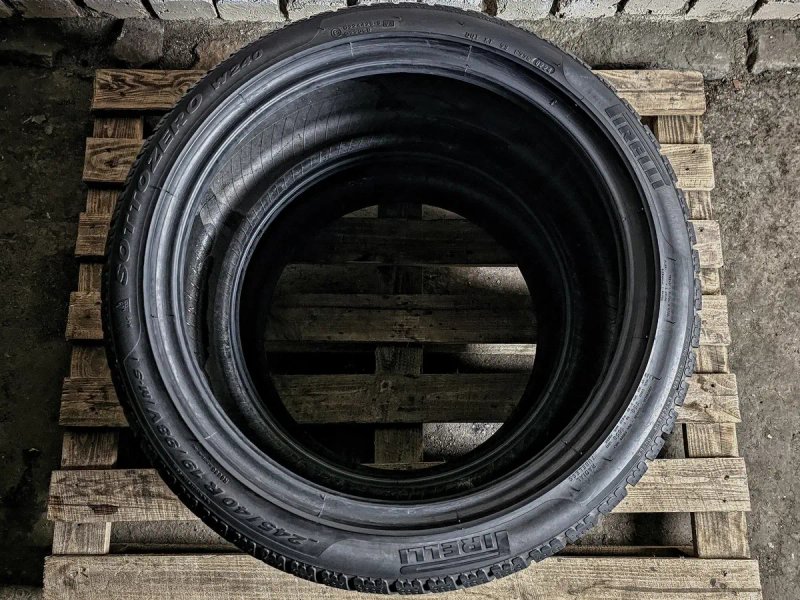 Пара 245/40r19 Pirelli | 2024 | 8.5mm | Як нові, ідеальний стан, без пошкоджень, без ремонтів, без дефектів | Зимові преміум шини | Тільки з Німеччини — фото 3