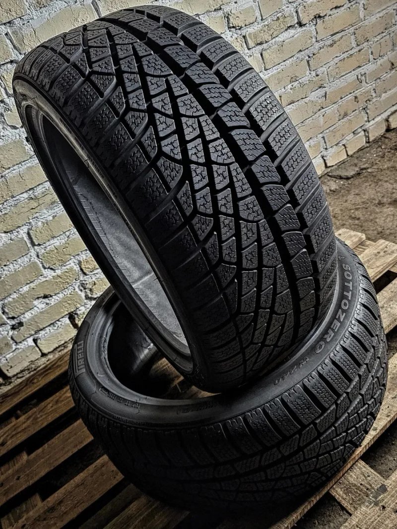 Пара 245/40r19 Pirelli | 2024 | 8.5mm | Як нові, ідеальний стан, без пошкоджень, без ремонтів, без дефектів | Зимові преміум шини | Тільки з Німеччини — фото 6