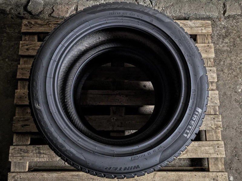 Пара 245/45r17 Pirelli | 2025 | Made in Italy | Преміум зимові шини | 2шт | Ідеальний стан, без пошкоджень, без ремонтів, без дефектів — фото 2