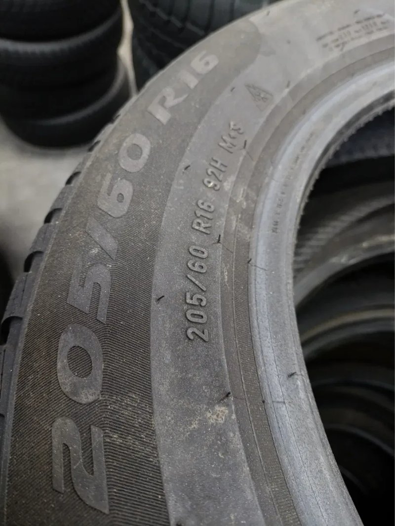 Пара зимової гуми 205/60/16 Pirelli — фото 5