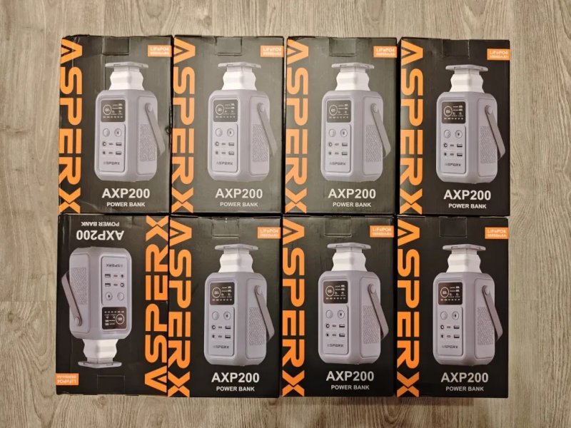 Павербанк 60000mAh CTOLITY Asperx AXP200 200W 192Wh — фото 2
