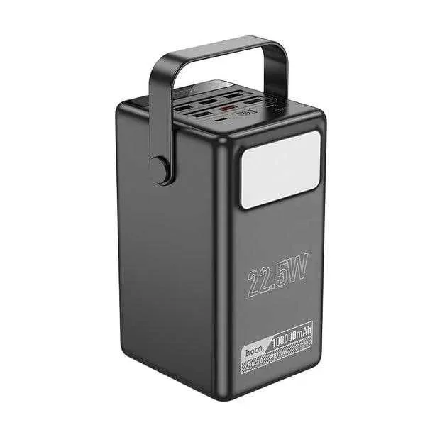 Павербанк Hoco DB03 100000 mAh 22.5W Швидка зарядка 22.5W, ліхтар — фото 2