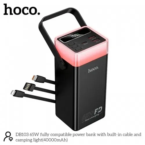 Павербанк HOCO DB103 40000mAh 65w — фото 3
