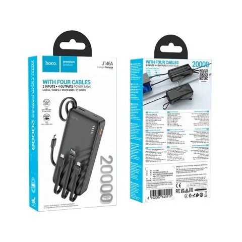 Павербанк hoco j146A 20000 mAh
