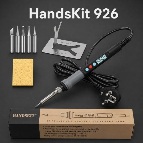 Паяльник Handskit SI-926 / 90 Вт цифровий + ПОДАРУНОК