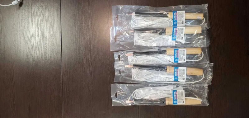 Паяльники з мідним жалом LOGA, потужністю 25W, 40W, 65W, 80W, 100W — фото 4