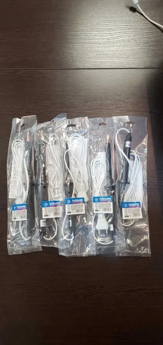 Паяльники з мідним жалом LOGA, потужністю 25W, 40W, 65W, 80W, 100W — фото 5