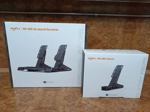 Педали игровые PXN PD HM + Clutch для ралли,гонок simracing