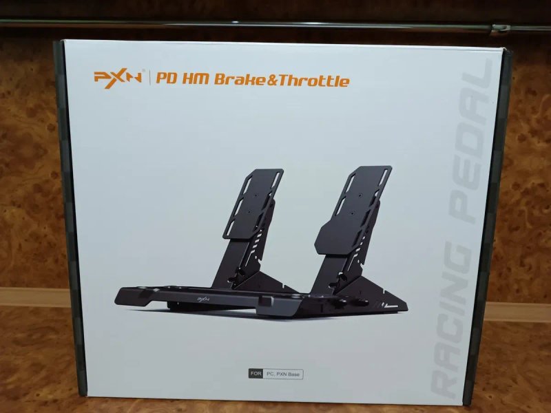 Педали игровые PXN PD HM + Clutch для ралли,гонок simracing — фото 3