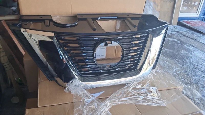 Передний бампер Nissan Rogue Передний бампер на Нисан Рог 2017 2018 2019 2020 2021 Бампер Ниссан Рог Передний бампер на Nissan Rogue T32 — фото 7