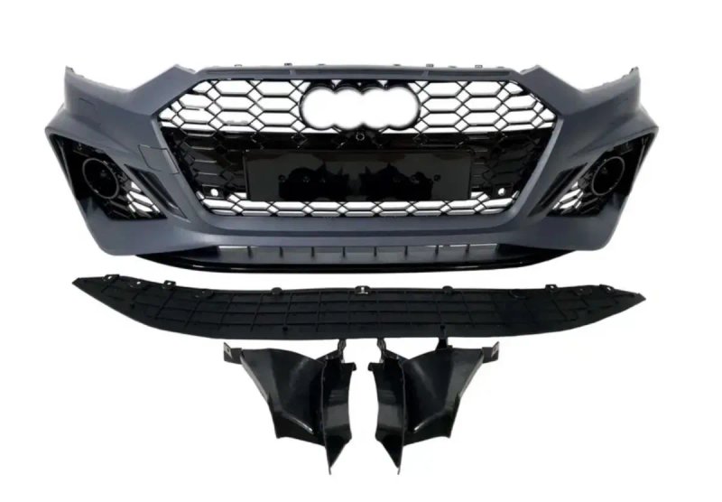 Передній бампер в зборі Audi A5 B9 S-line 2020 2021 2022 2023 2024 RS5 шрот розборка разборка — фото 6