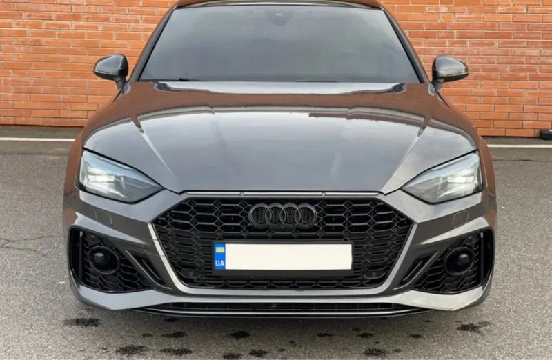 Передній бампер в зборі Audi A5 B9 S-line 2020 2021 2022 2023 2024 RS5 шрот розборка разборка — фото 8