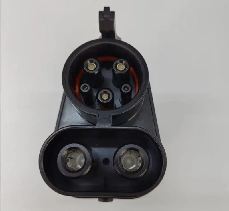 Перехідник 2-в-1 CCS2 - CCS1 + Type 2 | Адаптер AC/DC 400A 250кВт | Швидка та повільна зарядка | Для електромобілів США — фото 8