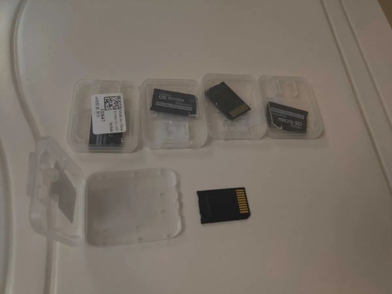 Переходник адаптер Micro SD (TF) на Memory Stick Pro Duo для Sony PSP — фото 3