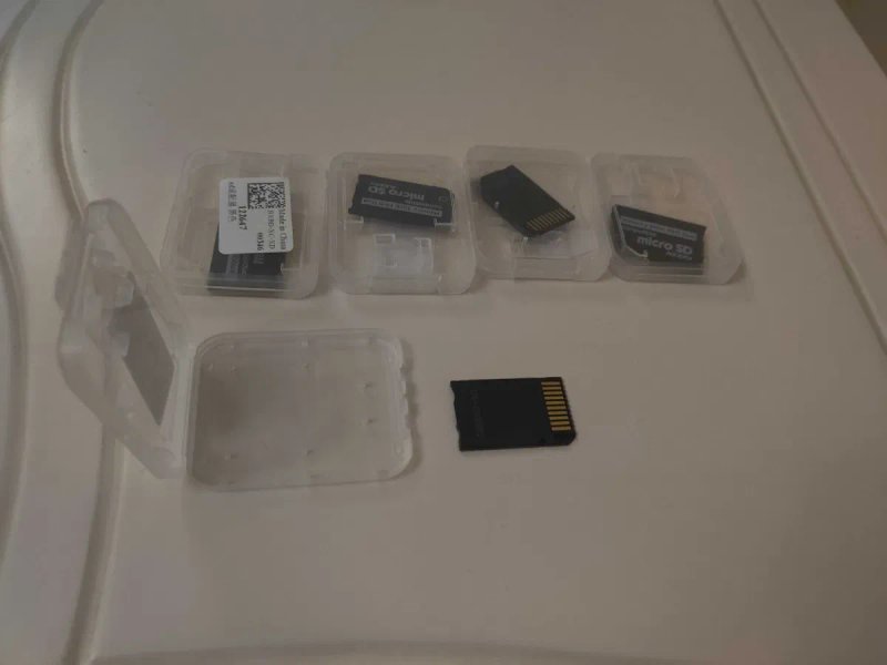Переходник адаптер Micro SD (TF) на Memory Stick Pro Duo для Sony PSP — фото 4
