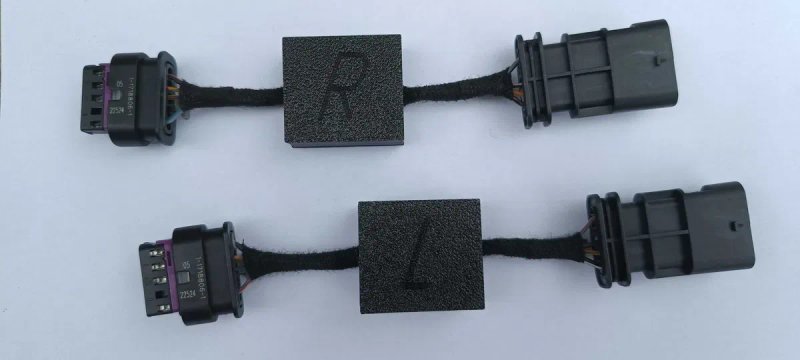 Переходники для европейских фонарей на Tesla — фото 3