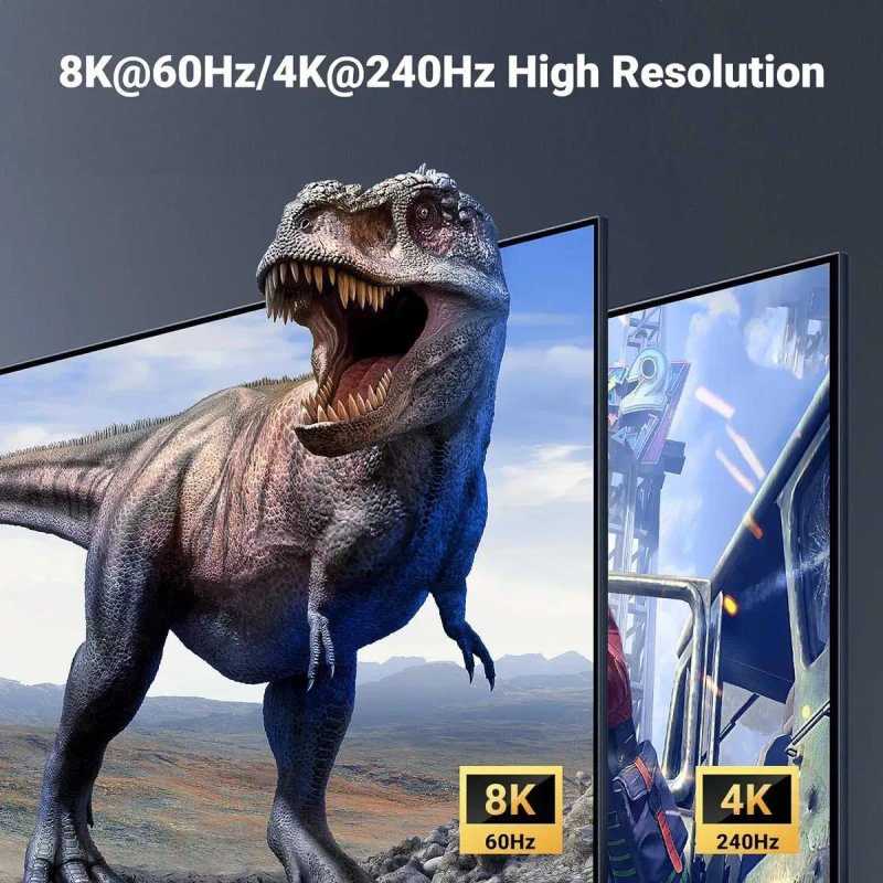 Переключатель DisplayPort 1.4 для 2 ПК DP 8k 60hz 4k 240 Ugreen KVM — фото 6