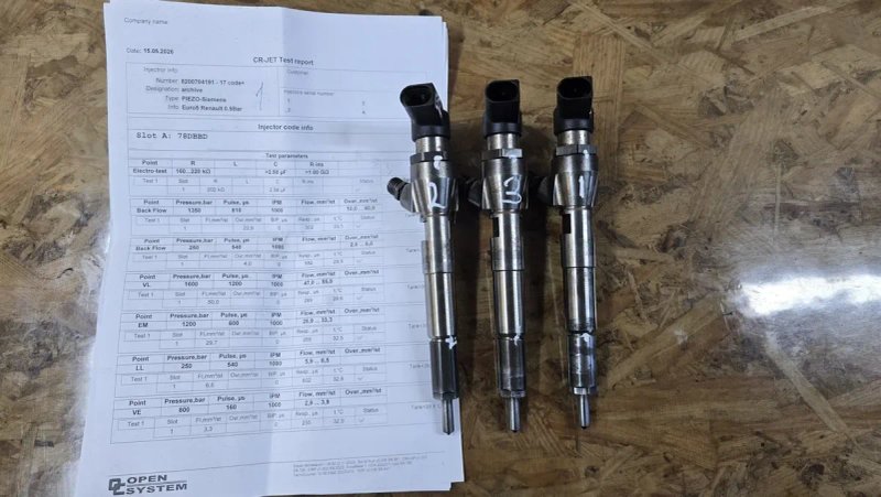 Перевірені.Форсунки Renault Kangoo 1.5 DCI Nissan Kubistar 1.5 Рено Канго — фото 2