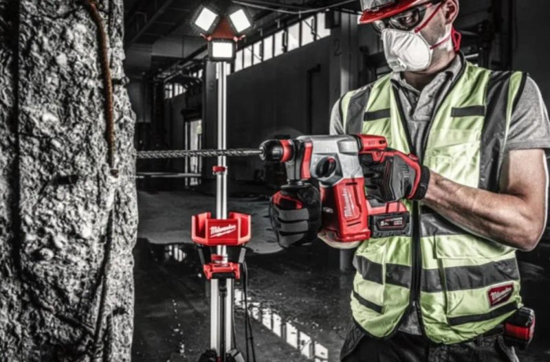 Перфоратор безщітковий акумуляторний SDS PLUS 2.3 Дж M18 BLHX-0X FIXTEC MILWAUKEE — фото 8
