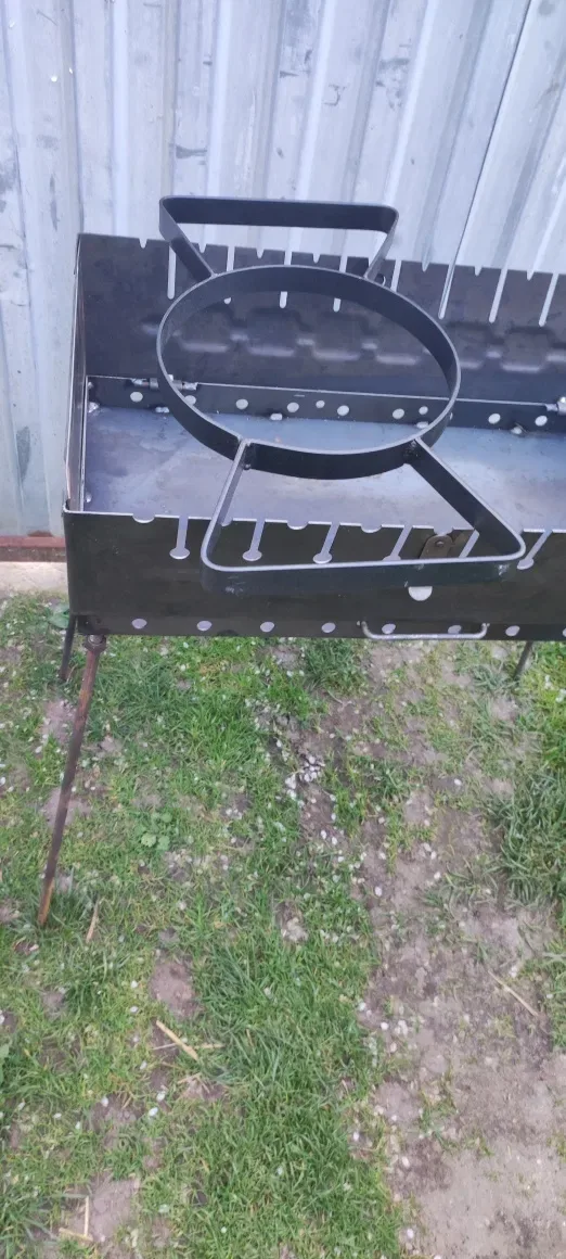 Підставка кільце чебурашка під казан на мангал — фото 3