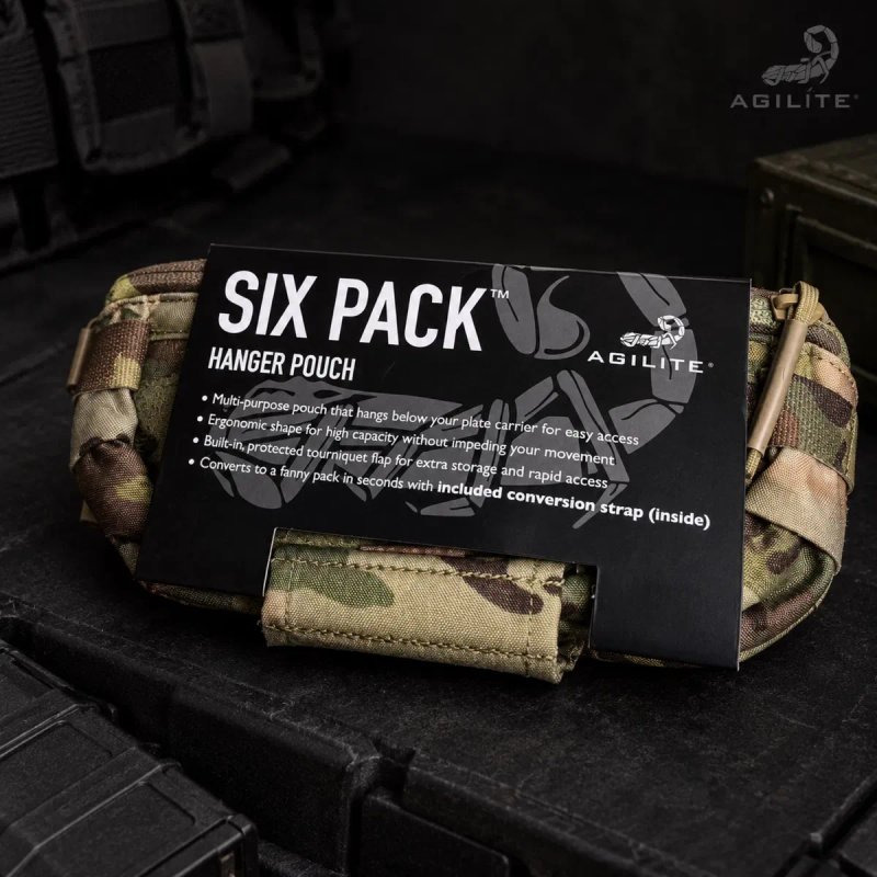Підсумок - напашник Agilite Six Pack™ Hanger Pouch Multicam — фото 3