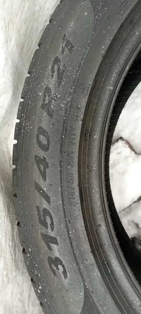 Pirelli 275 45 r21 зимові 315 40 r21 різноширокі шини б'у з Європи R21 — фото 7