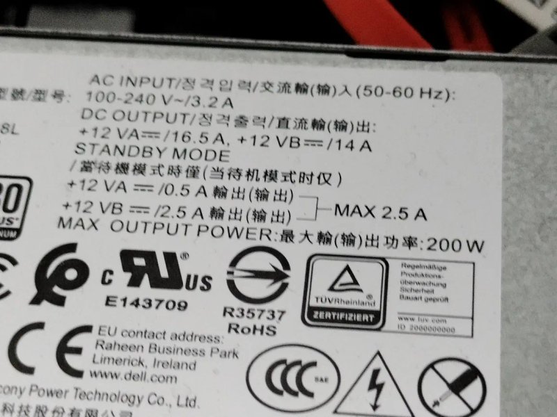 ПК Dell Precision 3430 SFF / i7-8700 (6 ядер/12 потоків)  Потужна станція — фото 3