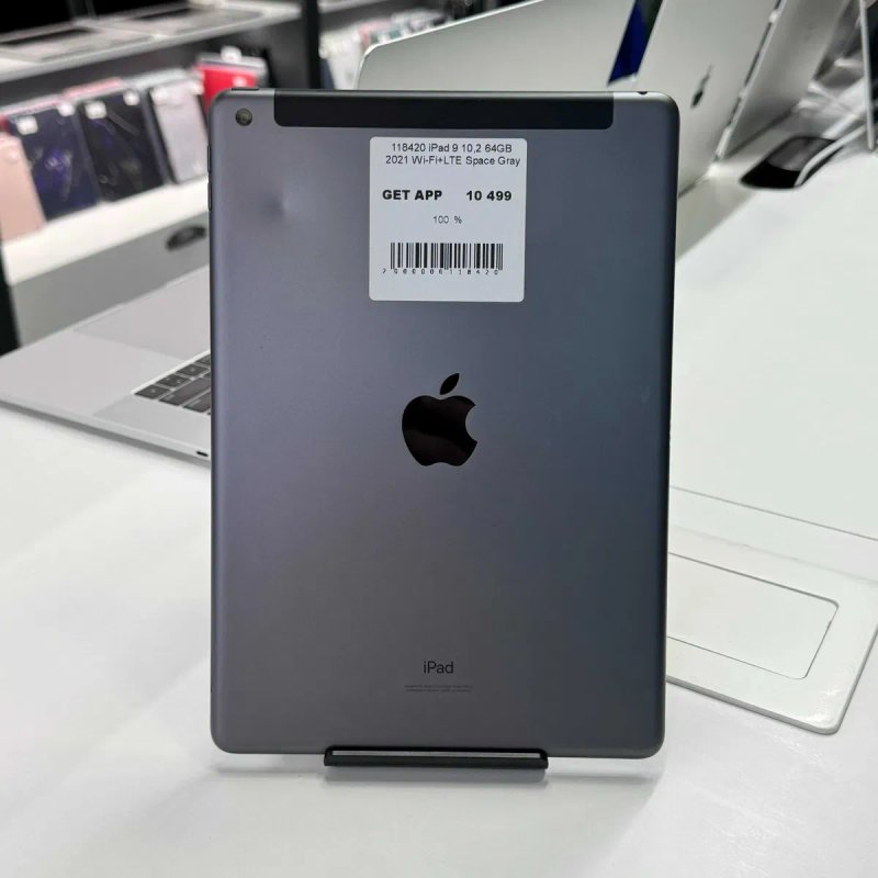Планшет iPad 9 10.2” 64GB Wi-Fi + LTE • ГАРАНТІЯ • СТАН 9/10 118420 — фото 2