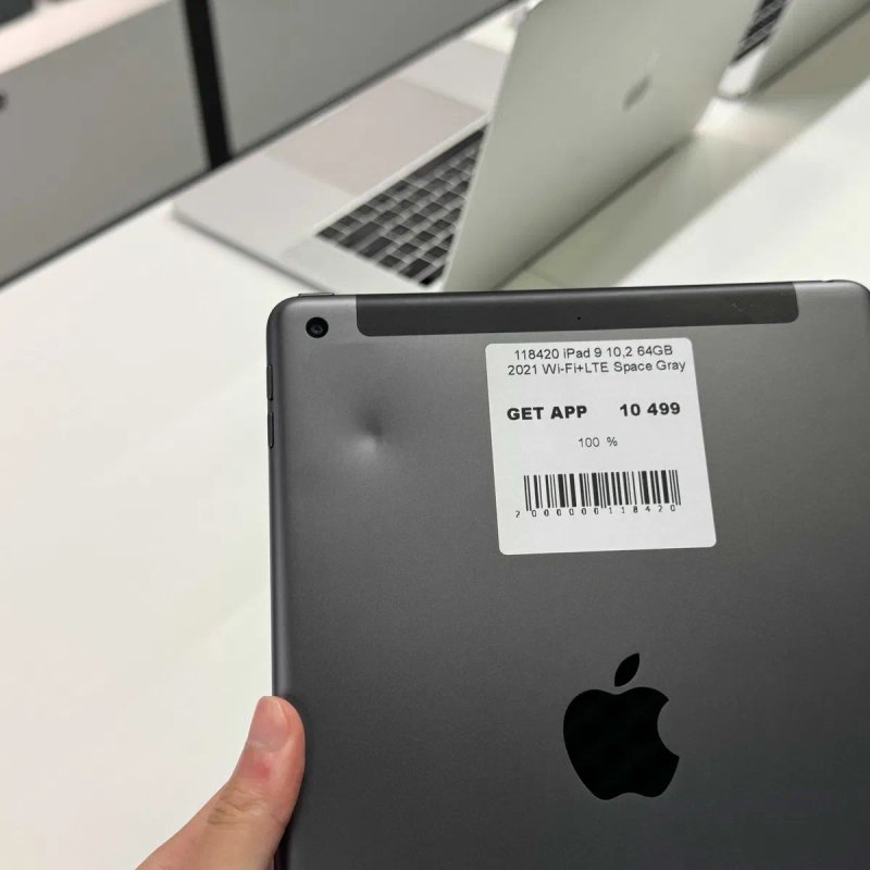 Планшет iPad 9 10.2” 64GB Wi-Fi + LTE • ГАРАНТІЯ • СТАН 9/10 118420 — фото 3