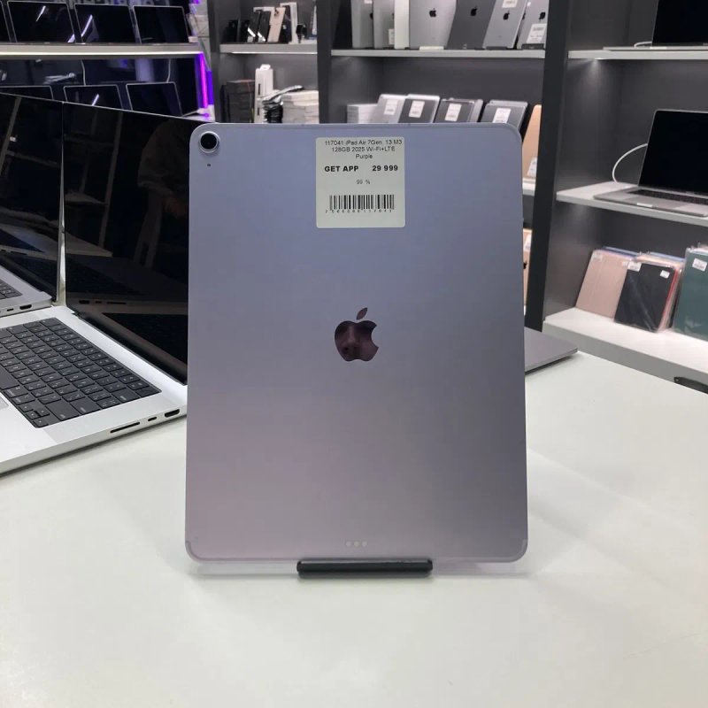 Планшет iPad Air 7 M3 13” 128GB Wi-Fi+LTE • ГАРАНТІЯ • СТАН 9.3/10 117041 — фото 2