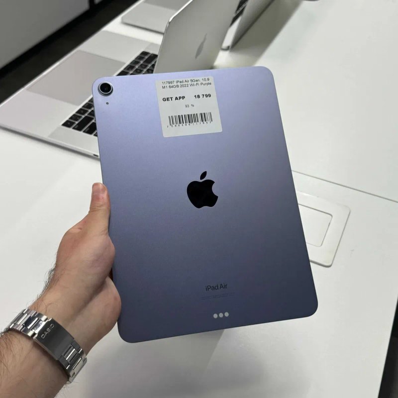 Планшет iPad Air M1 5Gen. 64GB Wi-Fi • ГАРАНТІЯ • СТАН 9.6/10 117997 — фото 3