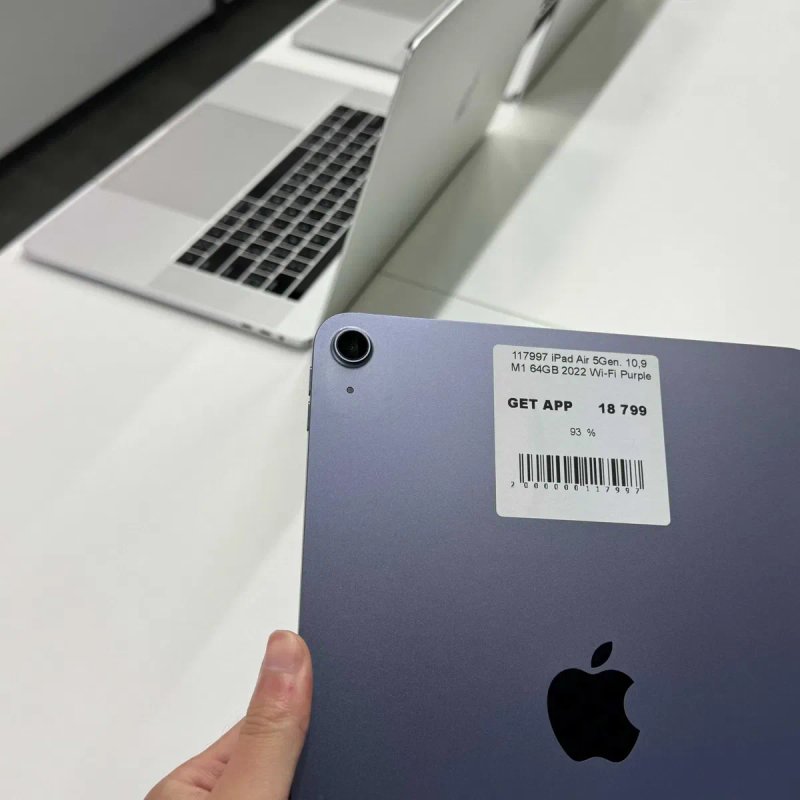 Планшет iPad Air M1 5Gen. 64GB Wi-Fi • ГАРАНТІЯ • СТАН 9.6/10 117997 — фото 4
