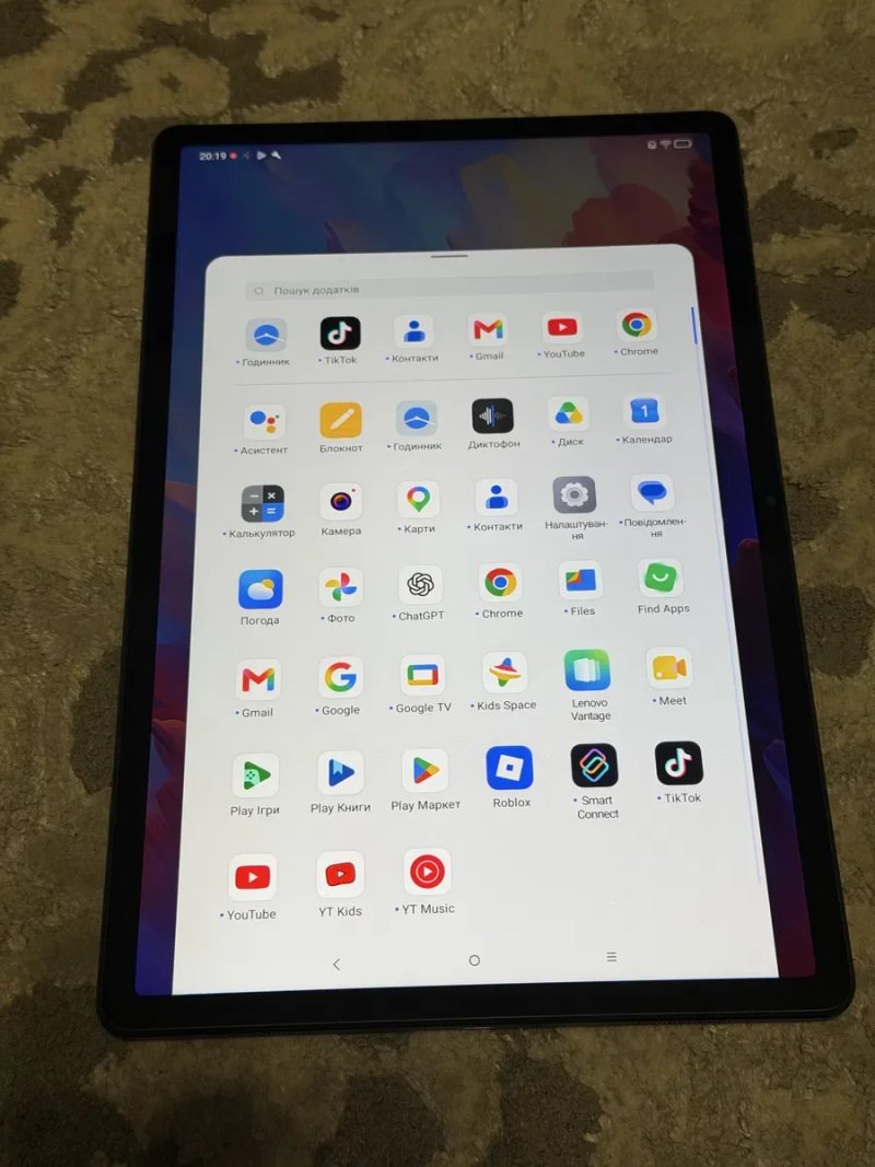 Планшет Lenovo Tab P12 8/128GB Wi-Fi Storm Grey (TB370FU) — фото 2