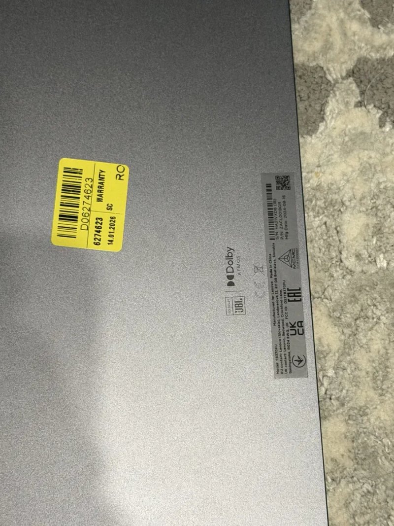 Планшет Lenovo Tab P12 8/128GB Wi-Fi Storm Grey (TB370FU) — фото 8