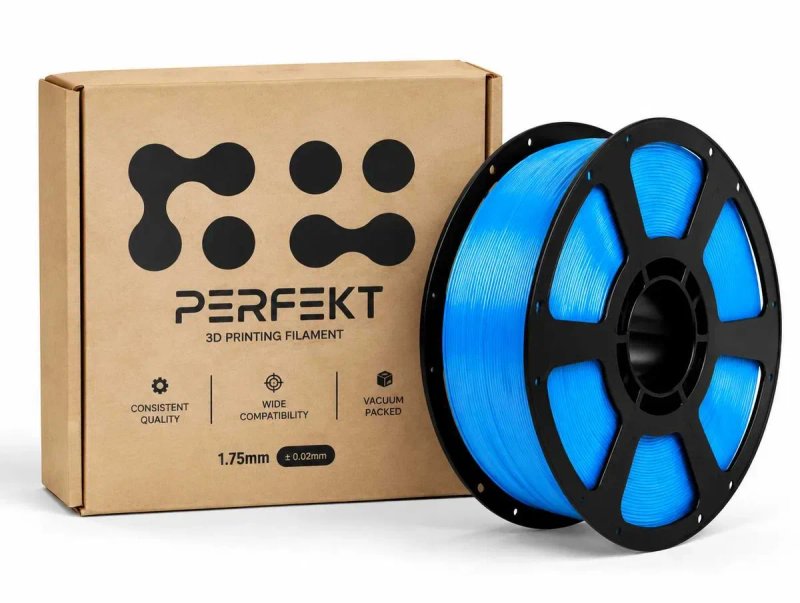 Пластик для 3D-друку (філамент) PERFEKT PETG Matte 1,75 мм 1 кг — фото 4