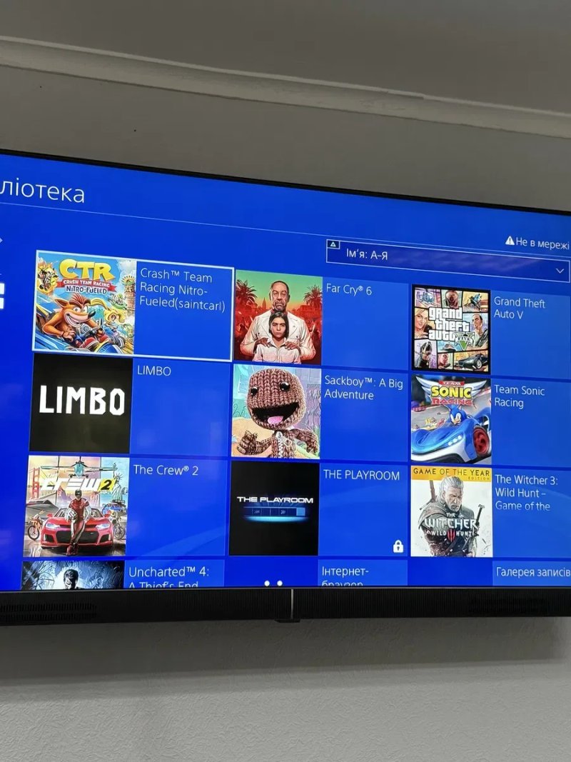 PlayStation 4 Fat Hen консоль з іграми пс4 фат магазин з гарантією Sony ps — фото 5