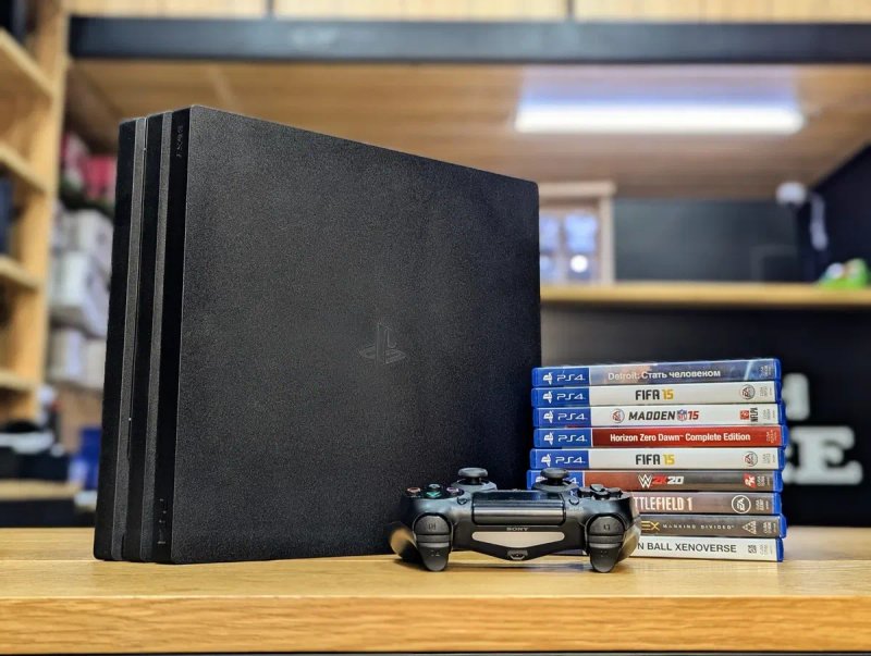 PlayStation 4 Pro 1TB + Гра на вибір! (ГАРАНТІЯ 12 МІСЯЦІВ) PlayStore — фото 2