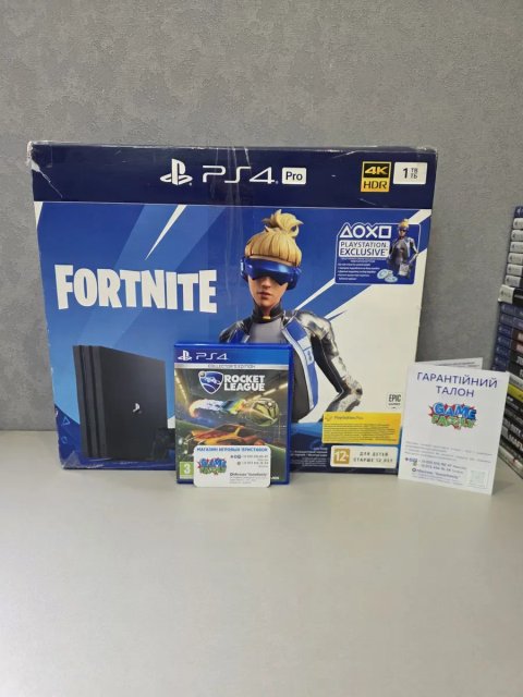 Playstation 4 Ps4 Pro Ps Sony CUH7208B 3 Ревізія 1TB 1024GB HDD Магазин 12 Місяців Гарантія + Rocket League