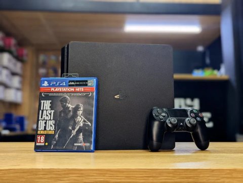 Playstation 4 slim 500 GB + Гра The Last of US у комплекті !