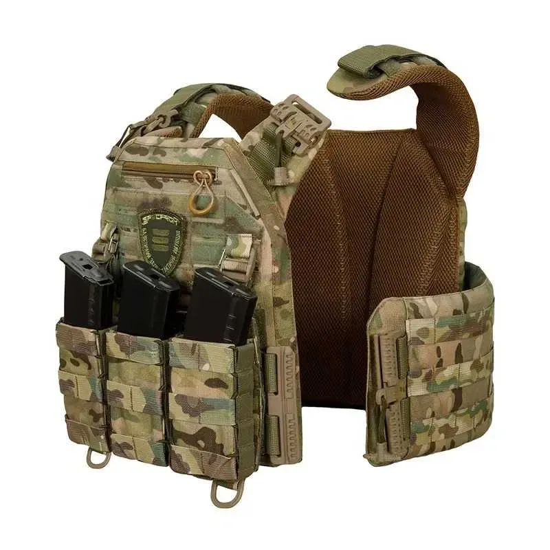 Плитоноска Warmor gen.3 Pro + 3 підсумки під магазини AK AR Мультикам — фото 6